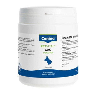 CANINA PETVITAL GAG papildbarība suņiem Locītavām, cīpslām, saitēm N600